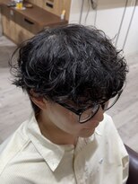 ラル(Lull)&nbsp;【鈴木悠孝】　シャドウパーマ/メンズパーマ