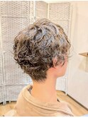 毛流れを作りやすいベーシックパーマ