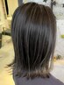 【脱白髪染め】カット+大人ハイライト