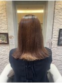 毛先までうるツヤ♪お手入れ簡単ストレートスタイル