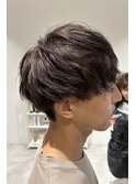 ナチュラル束感マッシュ×ブラウンカラー 「村田」
