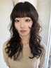 【当日限定】肌と髪に優しい薬剤デザインカット+ケアスチームパーマ12100円～