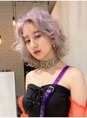 ハイトーンボブミディアム顔周りレイヤー_F40334
