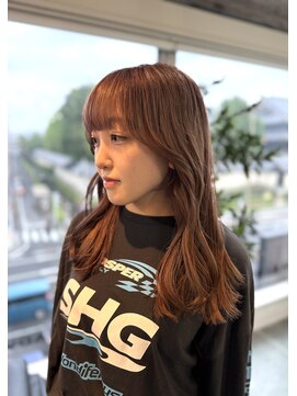 ヘアースタジオゼン アドバンス(hair studio Zen advance) 暖色秋カラーで柔らかい雰囲気に♪