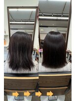 ピースワークス(Peace Works)&nbsp;【ピースワークス】縮毛矯正/酸性ストレート/髪質改善/艶/美髪