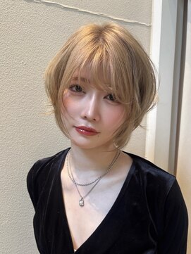 アスター 天神大名店(Aster) 福岡で叶う/オリーブグレー/小顔に見えるヘア/ココアベージュ