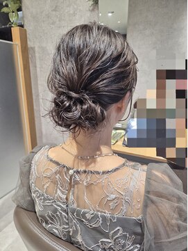 【海浜幕張 Ripple】肩下ミディアム×カジュアルシニョン