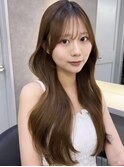 韓国レイヤー/韓国風/ボブ/髪質改善/黒髪/ブリーチなし〔池袋〕