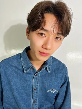 プロミルサロンギンザ(Promille salon GINZA) メンズヘア！韓国フェザーパーマ　コンマヘアカルマヘア412