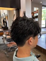 エクファ ヘア リゾート 大津 瀬田店(ex-fa hair resort)&nbsp;着物ヘア/ダークアッシュ/ミディアムレイヤーカット/大津/瀬田