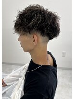 ヘアーメイク クーラ 行橋店(Hair make CURA)&nbsp;無造作ニュアンスパーマダウンパーマメンズパーマフェザーパーマ