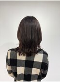 動きがでてかわいい外ハネスタイル