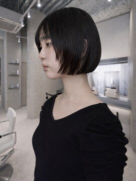 ムクコア(Muk CORE) 個性派☆ミニボブ×顔まわりカット