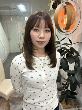 リノバイホヌア(Lino by hoNua.) 春レイヤー×オリーブベージュ