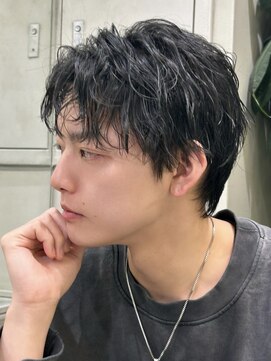 ロンドオム 池袋(Lond Homme) men's/ツイストスパイラル/リバースセンターパート/池袋/メンズ