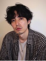 イーナ(iina) 無造作センターパートパーマ