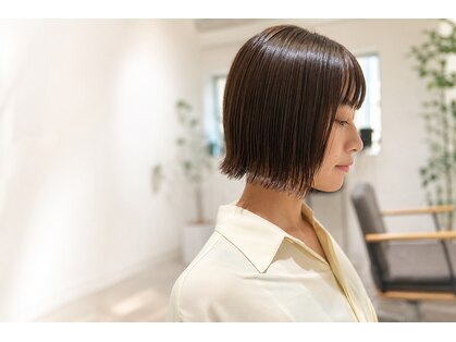 梅田ボブ/縮毛矯正ボブ/似合わせボブ/髪質改善縮毛矯正 es大阪梅田店の写真