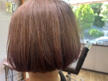 クライム ヘア デザイン(climb hair design)の雰囲気（明るい白髪染め！伸びてきても自然に見える色をご提案。）