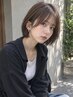 似合わせカット+透明感カラー+内部補修Tr