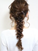 アフラワーヘア(a FLower HAIR) 編みおろし☆ガーリー