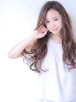 ラ ブレス あべのキューズ(LaBless) 大人可愛いグレージュ×巻き髪デジタルパーマ(天王寺)