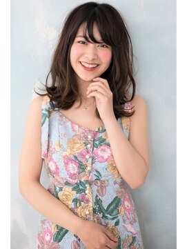 ザッツ 平井店(ZA'S) 外ハネミディアム×ショコラブラウン