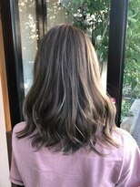 グロー(hair make grow) イルミナカラー　ヌーディーベージュ