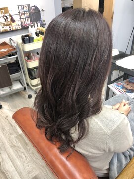 ルクス ヘア パートナー(Luxe HAIR PARTNER) イルミナカラー×ピンクパープル