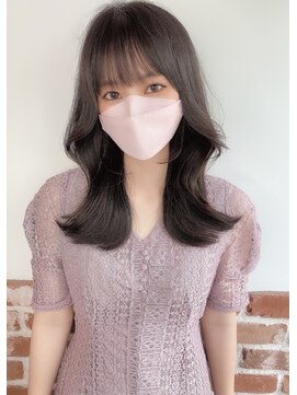 エニー 栄(Any) 【Any_藤田】韓国風ヘア・くびれが可愛いひし形シルエット