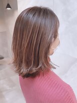 ドゥマン(Demain)&nbsp;ブリーチなし/透明感溢れる/ココアベージュ/小顔/レイヤー