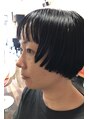 リトルクイニー(LittleQueenie) 前上がりグラボブスタイル、幅広いボブスタイルcut大好きです！