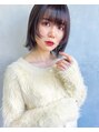 シーンヨコハマ 横浜店(SCENE yokohama)&nbsp;ボブスタイルでも顔周りに遊びをプラス◎