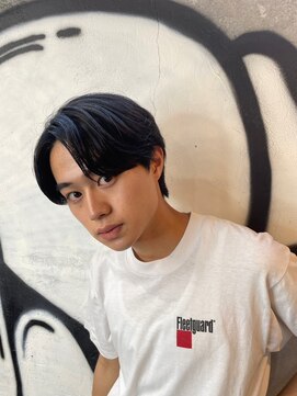 フュー 新小岩(few.) ハイライト/マッシュパーマ/ウルフ/アッシュブラック[新小岩駅]