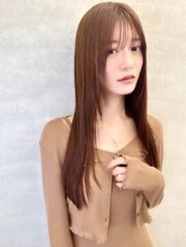 ベッカン 新宿店(BEKKAN) 髪質改善で作る美髪ストレート　新宿/縮毛矯正　前髪カットAujua