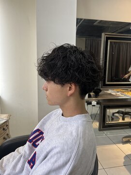 アイズ 海老名(AIZU) 波巻きスパイラルパーマ 波巻きパーマ メンズパーマ