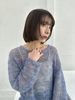 ローウェ 表参道(Louwe)&nbsp;ぷつっとボブ/ナチュラルブラウン