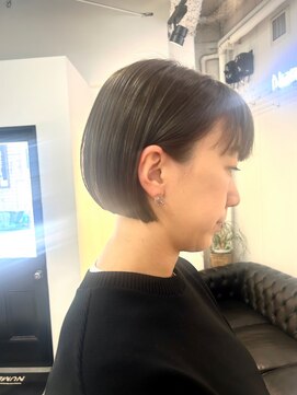 ナンバースリー 溝の口店(Number Three) コロンとしたミニボブ