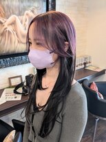 ボアップ(boappu)&nbsp;#ルーツカラー#エクステ#ラベンダーピンク