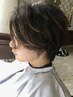 カット+マイクロナノバブル+アミノ酸パーマ+架橋型ケラチントリートメン