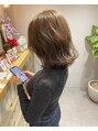 キュー(CEU) 透明感の出るカラーをダメージを極力抑えて叶えます♪【辻堂】