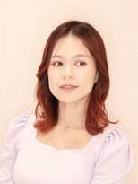 アンベリールフルー(EMBELLIR fleur)&nbsp;顔まわりレイヤースタイル