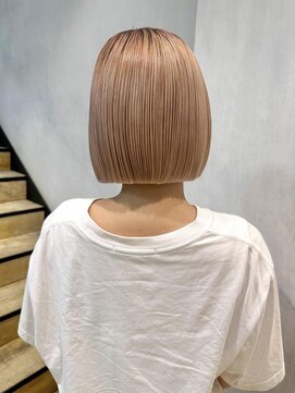 クリアーオブヘアー 本山店(CLEAR of hair) ボブ/ハイトーンボブ/切りっぱなしボブ