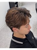 フェザーショートフェザーパーマ静岡メンズ