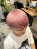 【ケアブリーチ】Cut＋Wカラー+treatment￥17800#メンズカット#ダブルカラー