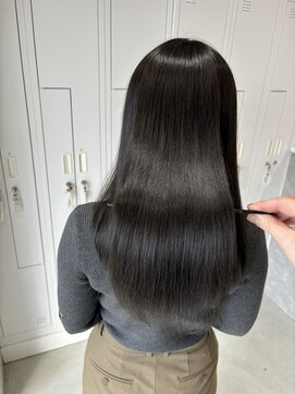 リリアン(ReLien) 艶髪ダークオリーブグレージュ