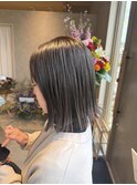 ハイライト×スモークアッシュベージュ