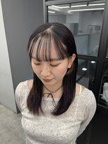 リジー(Litzy) 前髪インナーカラー　木寺樹莉