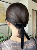 結婚式お呼ばれヘアアレンジ