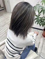 ベルヘアーデザイン 堺東(Belle hair Design)&nbsp;コントラストハイライト/外国人風/レイヤーカット/堺東