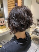 フィゼル 福島店(fizelle) ショートボブ×パーマ